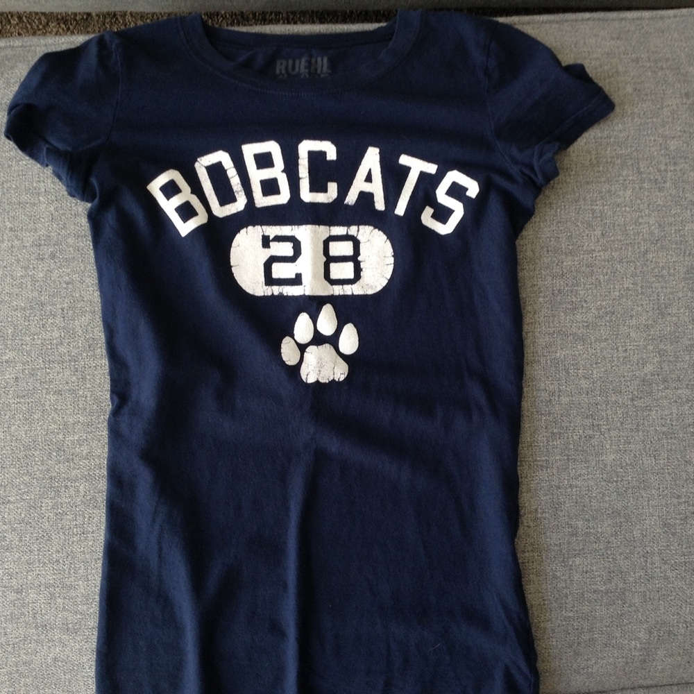 Navy Blue graphic t shirt